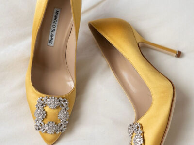 Yellow Manolo Blahnik