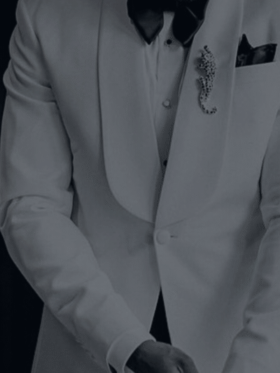 White Wedding Suit