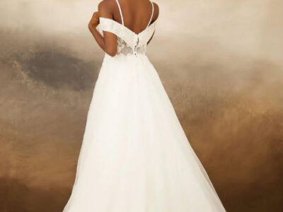 Lace & Tulle White Wedding Dress