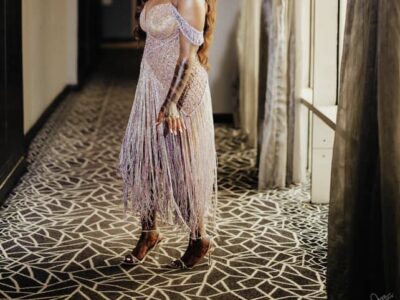 Fringe Reception wedding outfit